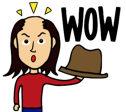 Nice Hat Boy sticker #8648561