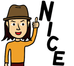 Nice Hat Boy sticker #8648577