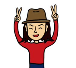 Nice Hat Boy sticker #8648585