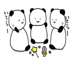 online game panda sticker #8648593