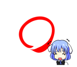 Dog girl Pochiko. sticker #8648626