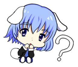 Dog girl Pochiko. sticker #8648637