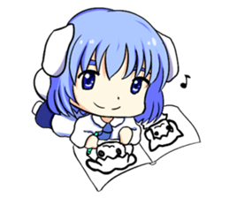 Dog girl Pochiko. sticker #8648646