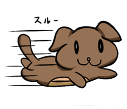 Dog girl Pochiko. sticker #8648657