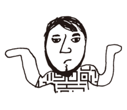 Higemunage Sticker sticker #8649044