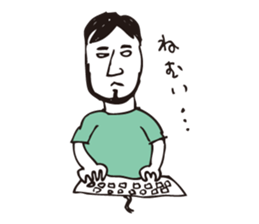 Higemunage Sticker sticker #8649064