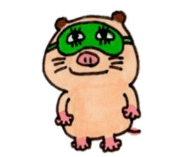 Kinkuma hamster "Hamuhamu"3 sticker #8649068