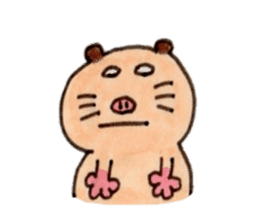 Kinkuma hamster "Hamuhamu"3 sticker #8649073