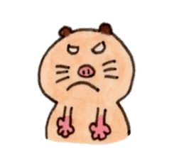 Kinkuma hamster "Hamuhamu"3 sticker #8649075