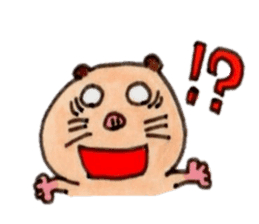 Kinkuma hamster "Hamuhamu"3 sticker #8649080