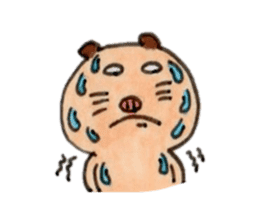 Kinkuma hamster "Hamuhamu"3 sticker #8649094