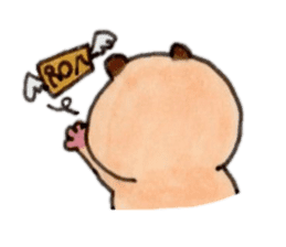 Kinkuma hamster "Hamuhamu"3 sticker #8649096
