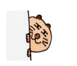 Kinkuma hamster "Hamuhamu"3 sticker #8649100