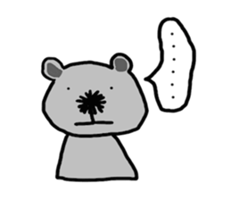 Nose hairs animal sticker #8649109