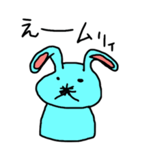 Nose hairs animal sticker #8649114