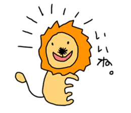 Nose hairs animal sticker #8649121