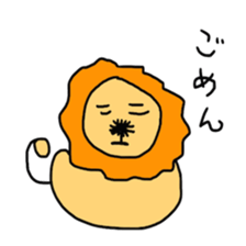 Nose hairs animal sticker #8649123