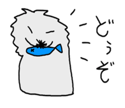 Nose hairs animal sticker #8649127