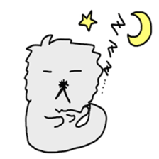 Nose hairs animal sticker #8649128