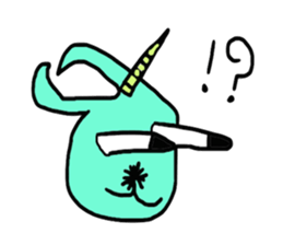 Nose hairs animal sticker #8649137