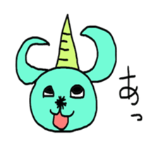 Nose hairs animal sticker #8649138