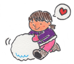 Winter Present sticker #8650103