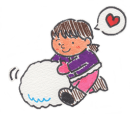 Winter Present sticker #8650103