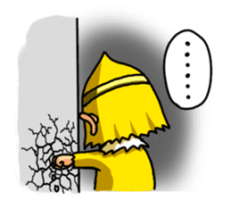 Gold monkey "Sun Shao-maou" sticker #8650333