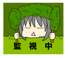 She is Rabbit girl sticker #8650434