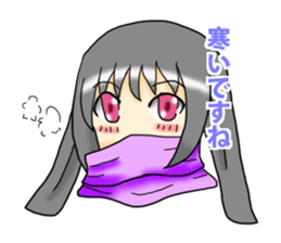 She is Rabbit girl sticker #8650461