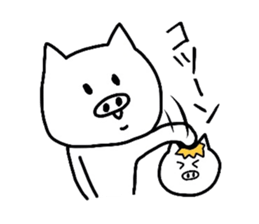 Loose is a pig. sticker #8651715