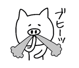 Loose is a pig. sticker #8651721