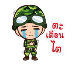 Little Soldier sticker #8651798