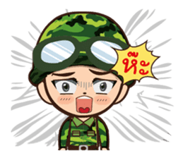 Little Soldier sticker #8651800