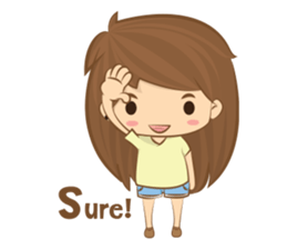 little photographer & fat girl V2 (Eng) sticker #8652107