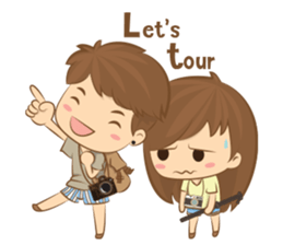 little photographer & fat girl V2 (Eng) sticker #8652111