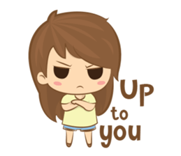 little photographer & fat girl V2 (Eng) sticker #8652112