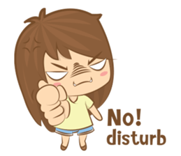 little photographer & fat girl V2 (Eng) sticker #8652114