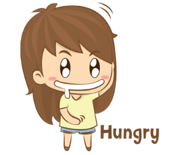 little photographer & fat girl V2 (Eng) sticker #8652119