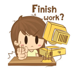 little photographer & fat girl V2 (Eng) sticker #8652120