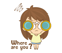 little photographer & fat girl V2 (Eng) sticker #8652125