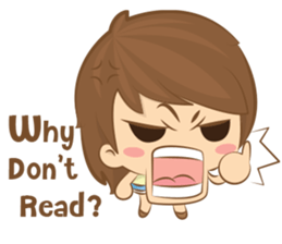 little photographer & fat girl V2 (Eng) sticker #8652126