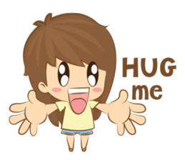 little photographer & fat girl V2 (Eng) sticker #8652134