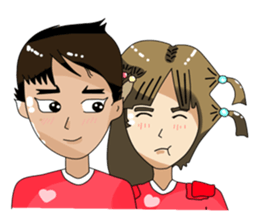 namtal and tangthai(eng) sticker #8652567