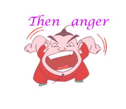 Boy Red dress mess  stir sticker offline sticker #8652603