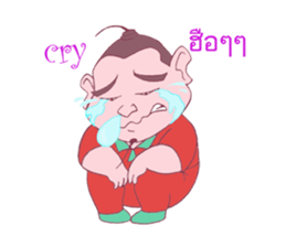 Boy Red dress mess  stir sticker offline sticker #8652617