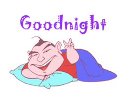 Boy Red dress mess  stir sticker offline sticker #8652622