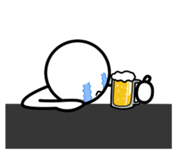 Stick of sorrow and friendship sticker #8653090