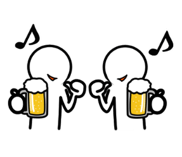 Stick of sorrow and friendship sticker #8653092