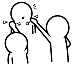 Stick of sorrow and friendship sticker #8653095